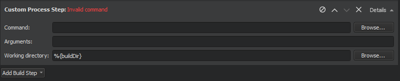 사용자 지정 프로세스 단계