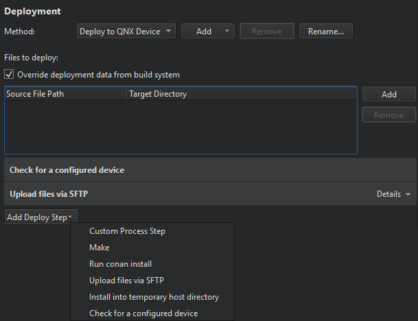 디바이스에 배포