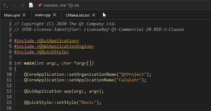 편집 모드의 탭 편집 모드의 탭