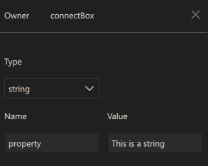 自定义属性编辑器。
