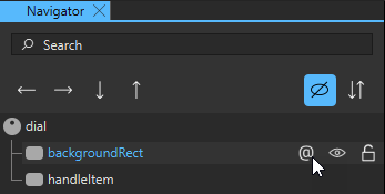 在导航器视图中选择 "导出 "按钮。