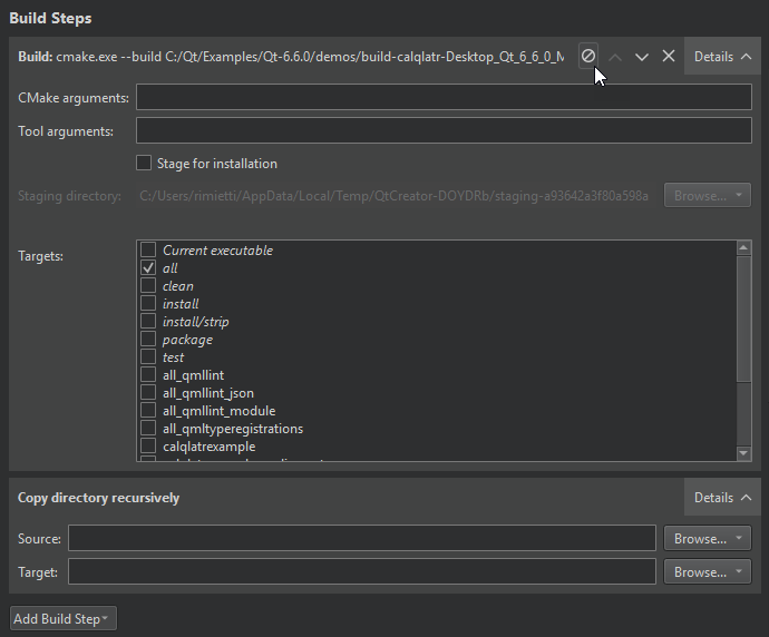CMake 构建步骤