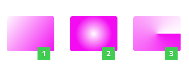 可用的渐变类型