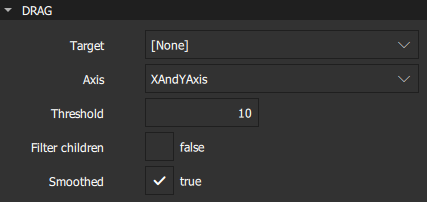 鼠标区域拖动属性
