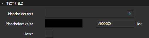 占位符文本设置