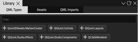 "Available imports in QML Types"