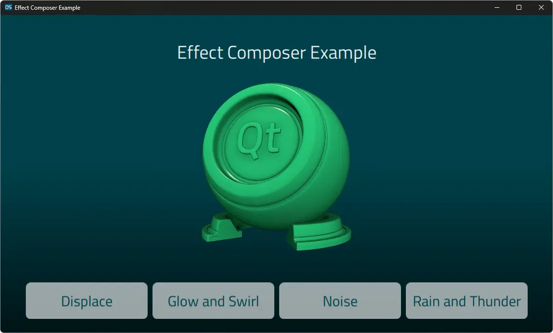 {The Effect Composer example project}