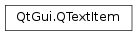 Inheritance diagram of PySide2.QtGui.QTextItem