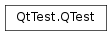 Inheritance diagram of PySide2.QtTest.QTest