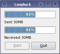loopback program screenshot