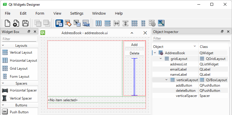 {주소록의 기본 보기}